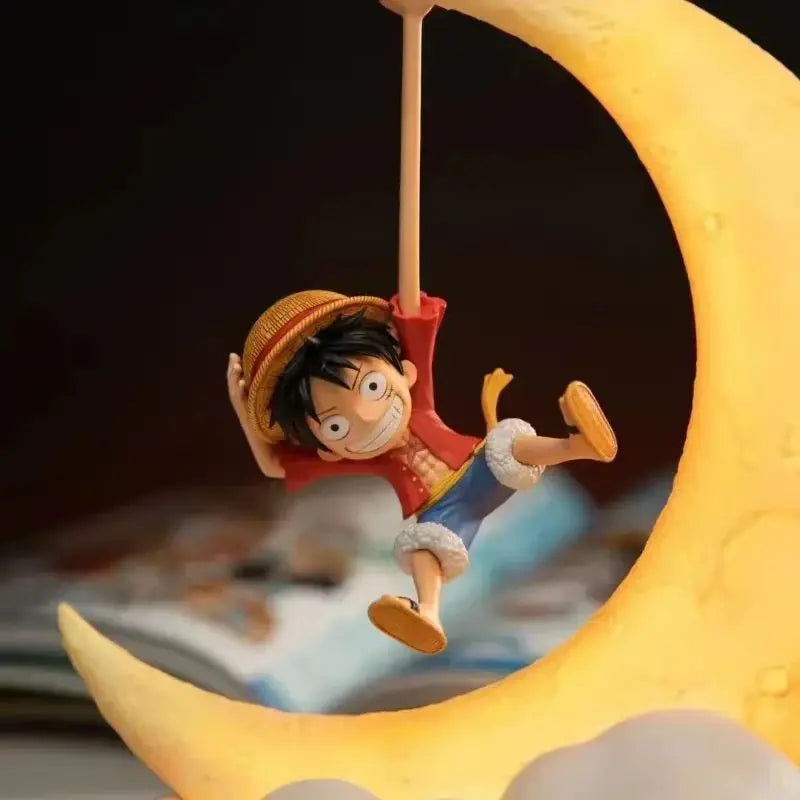 One Piece Luffy Moon Lamp